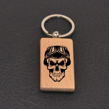 Gastro Place24 - Keychain with skull